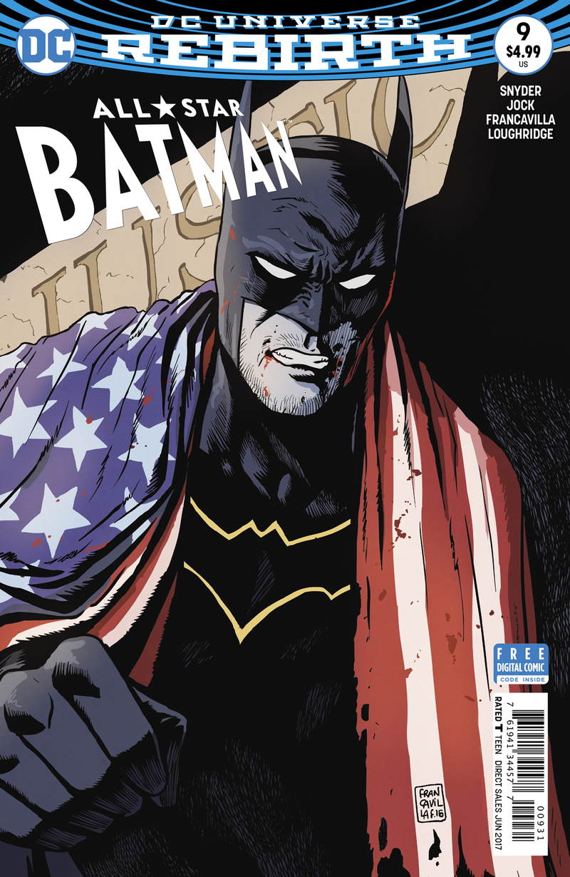 Image: DC Comics; variant by Francesco Francavilla